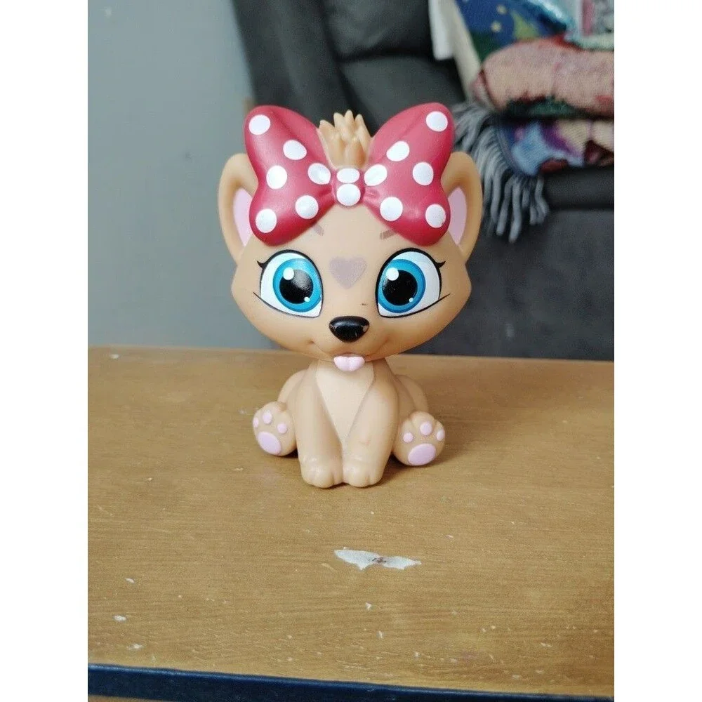 Disney Little Heart Pet with Red Polka Dot Dog Blue Eyes Plastic